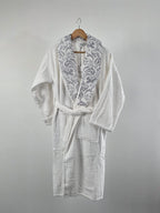 Peignoir col châle femme Pastoral - Je t’aime