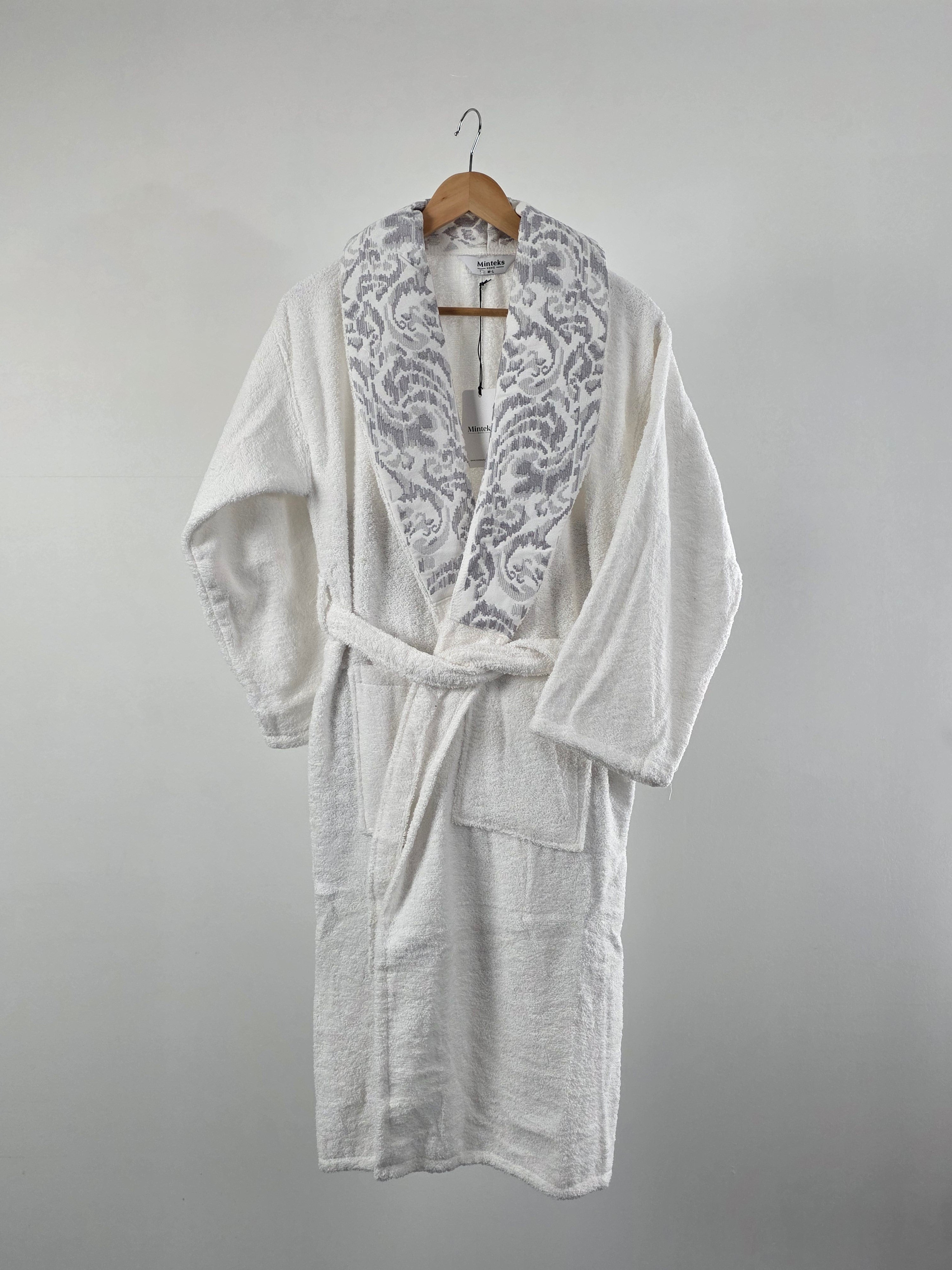 Peignoir col châle femme Pastoral - Je t’aime