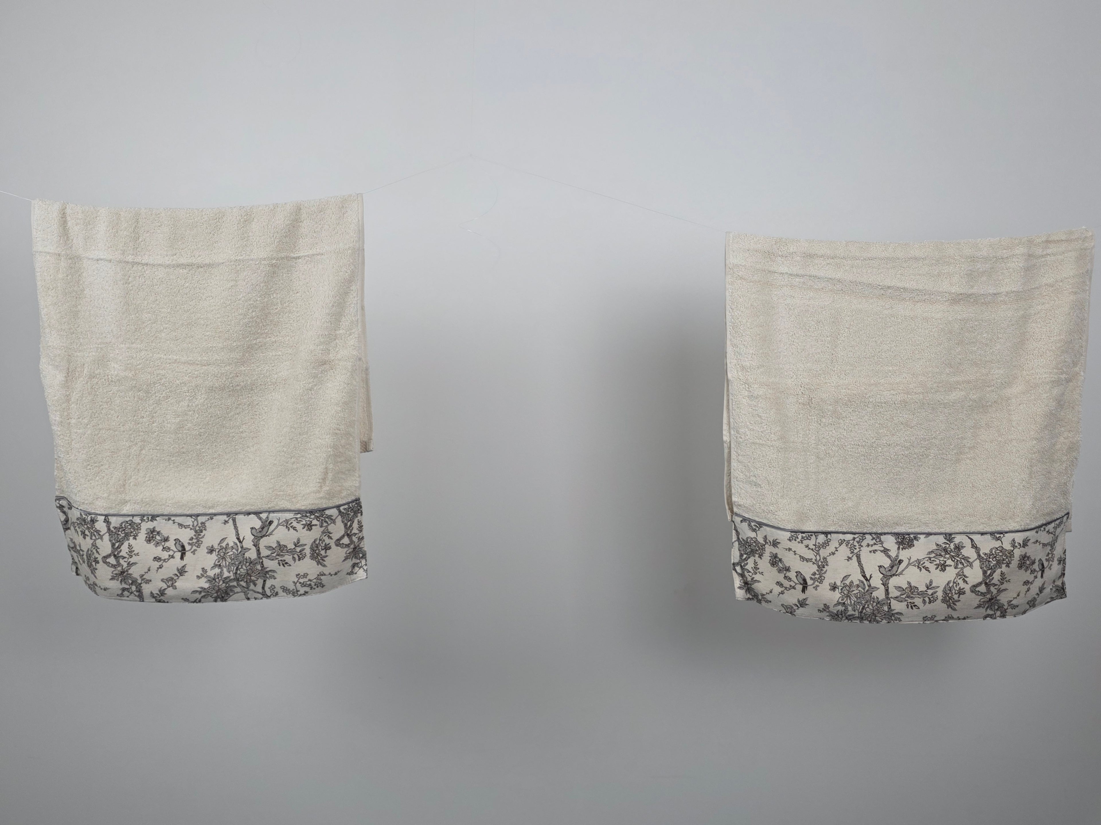 Ensemble peignoir homme femme - Toile Jungle