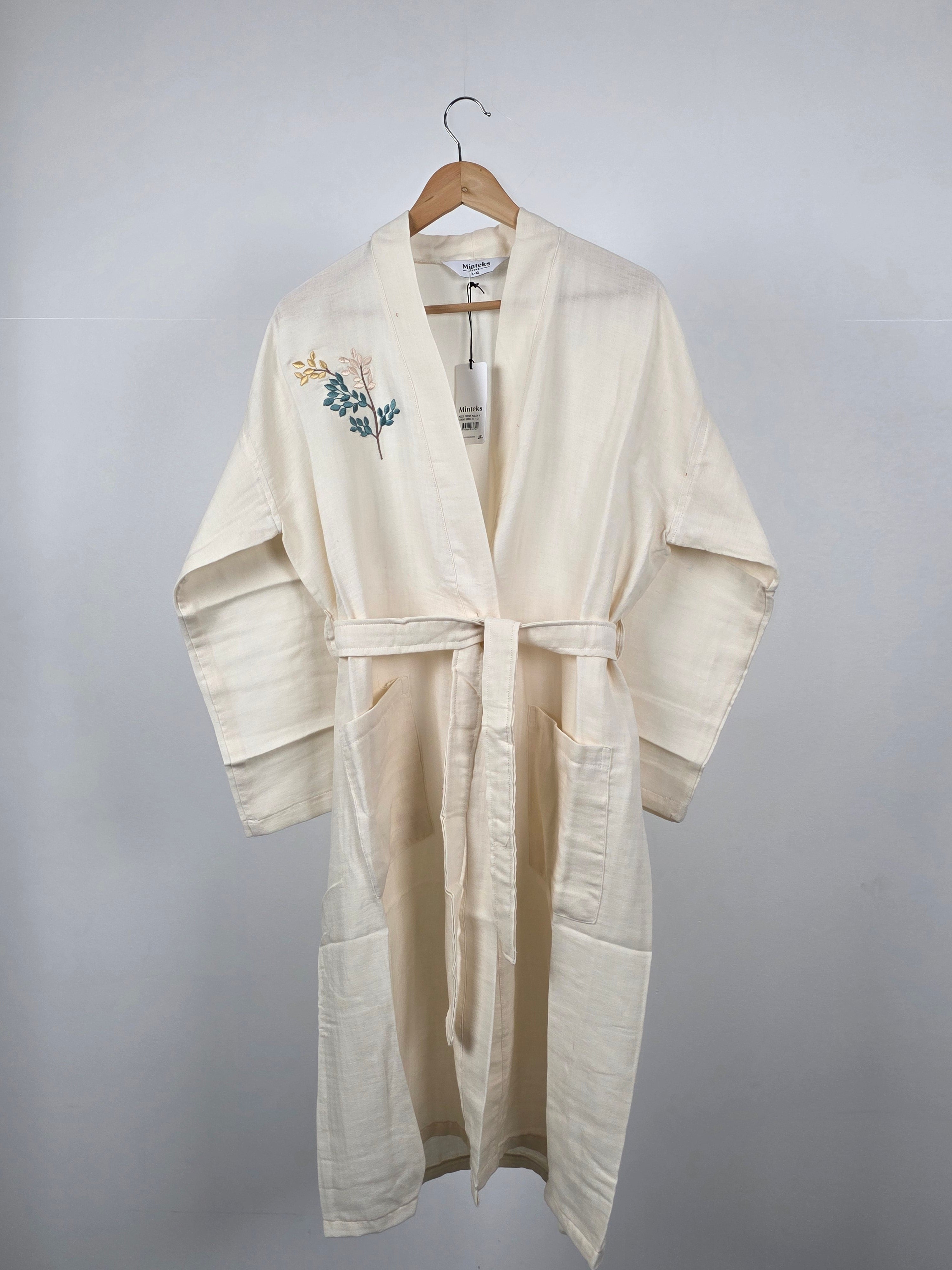 Robe de chambre mousseline femme Moods - Pamina