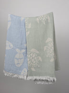 Serviette de plage mousseline