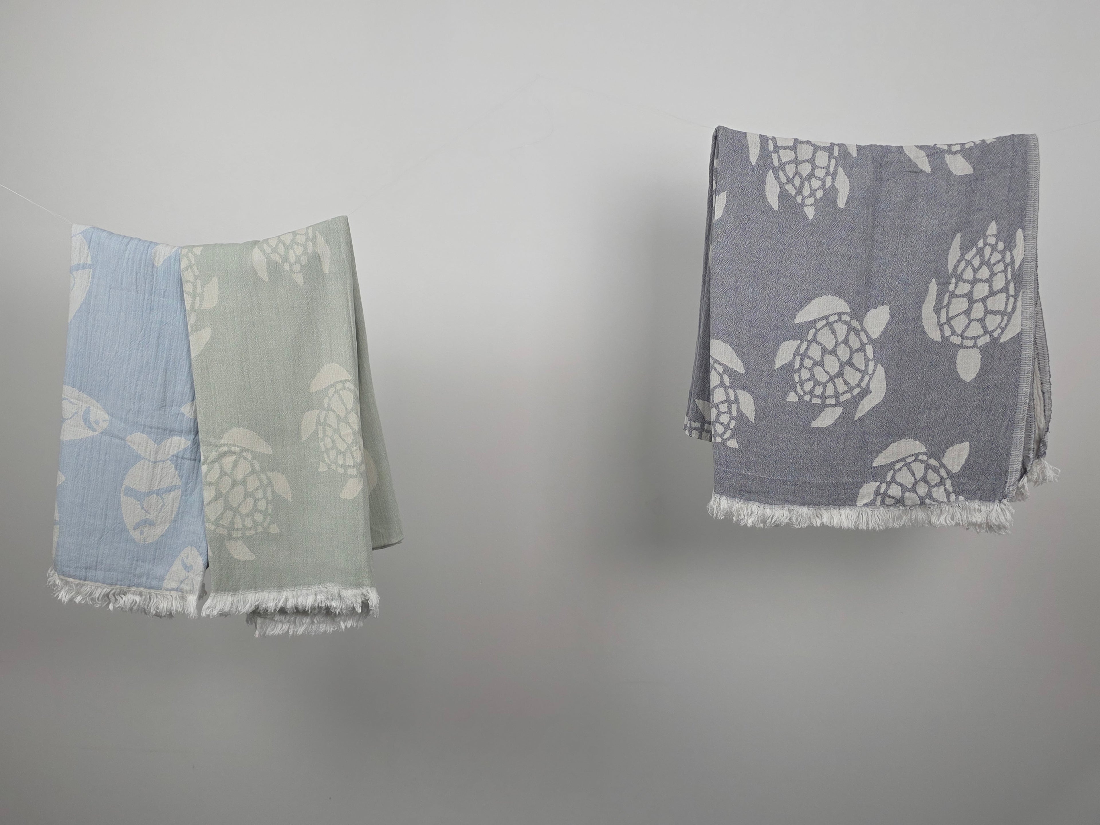 Serviette de plage mousseline