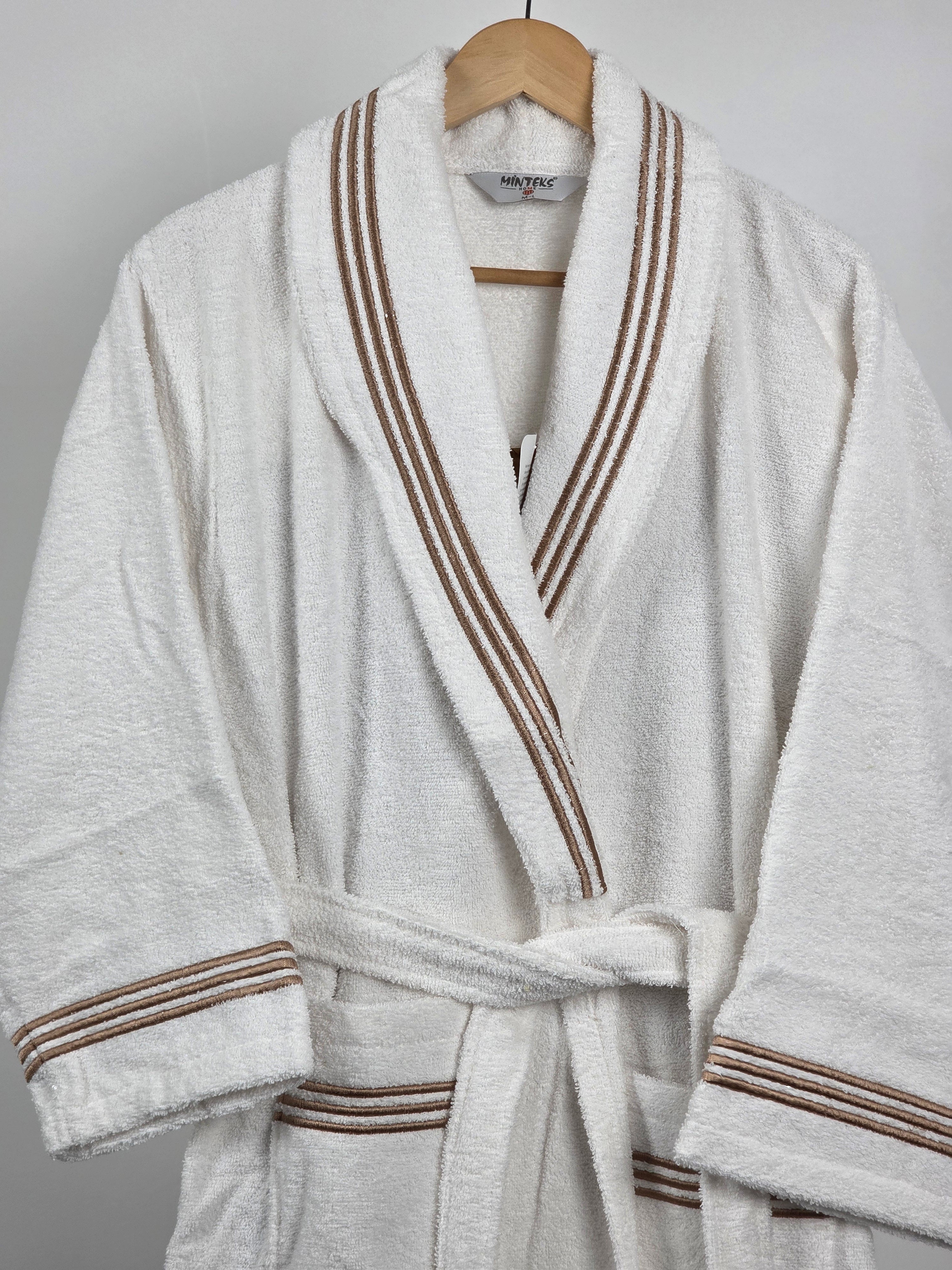 Peignoir col châle femme - Emporio