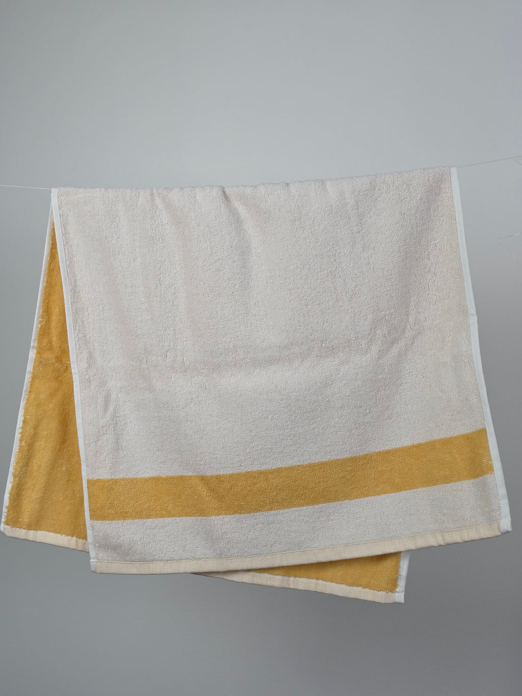 Lot de 6 serviettes d’invités bicolore réversible - Ocean