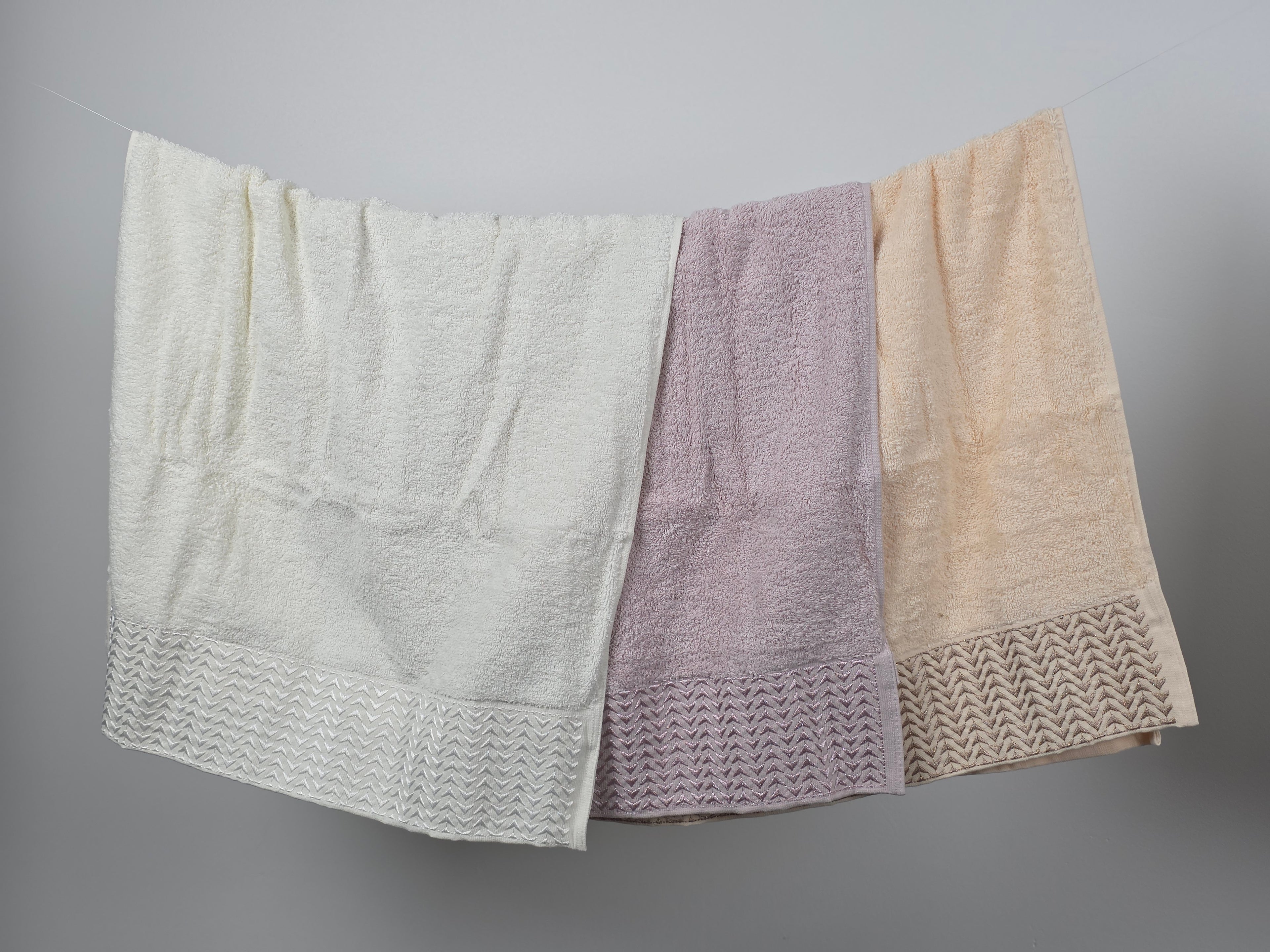 Lot de 6 serviettes d’invités - Pastoral