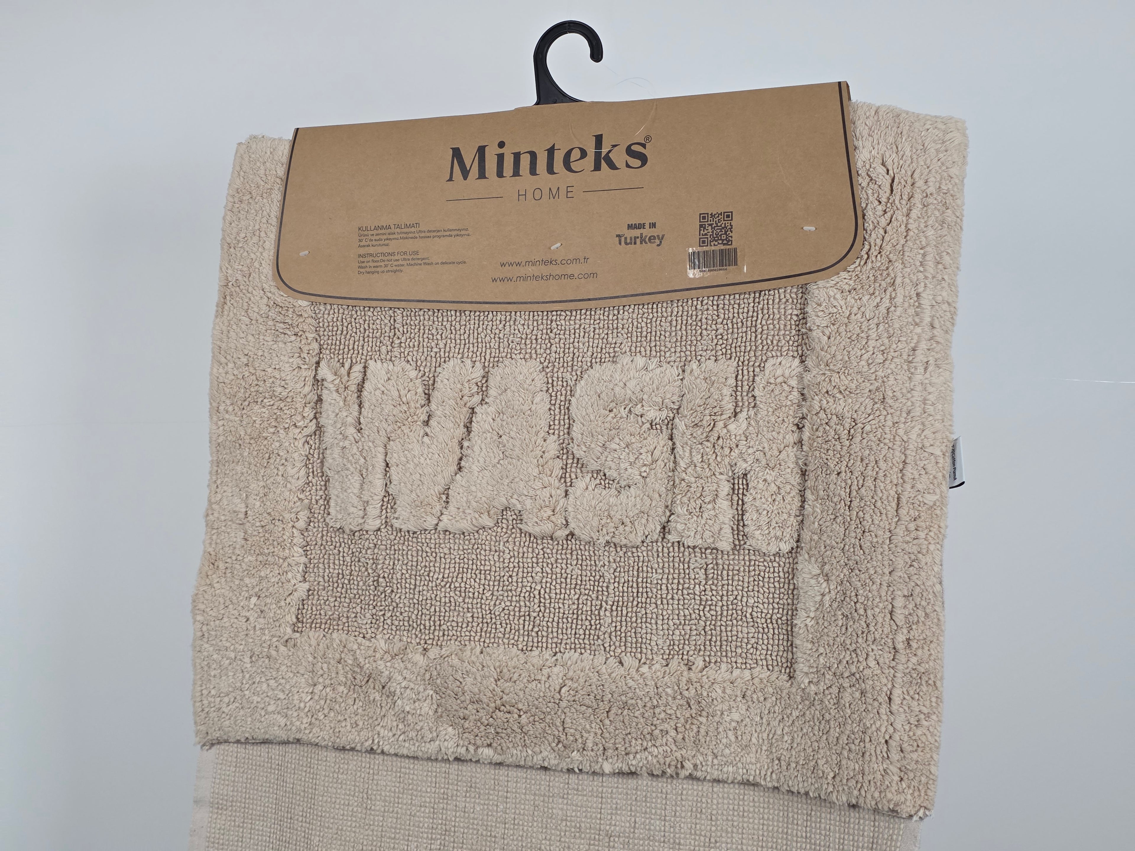 Lot de 2 Tapis de bain « Wash »