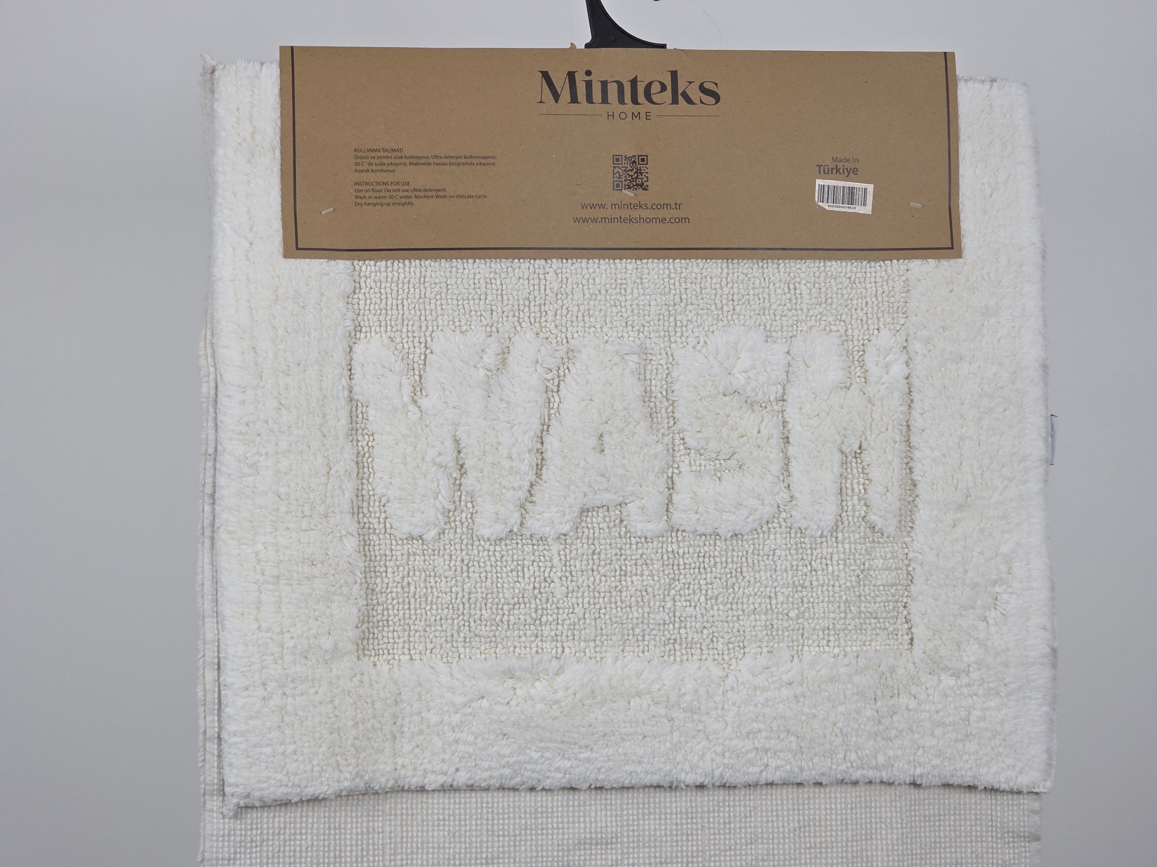 Lot de 2 Tapis de bain « Wash »