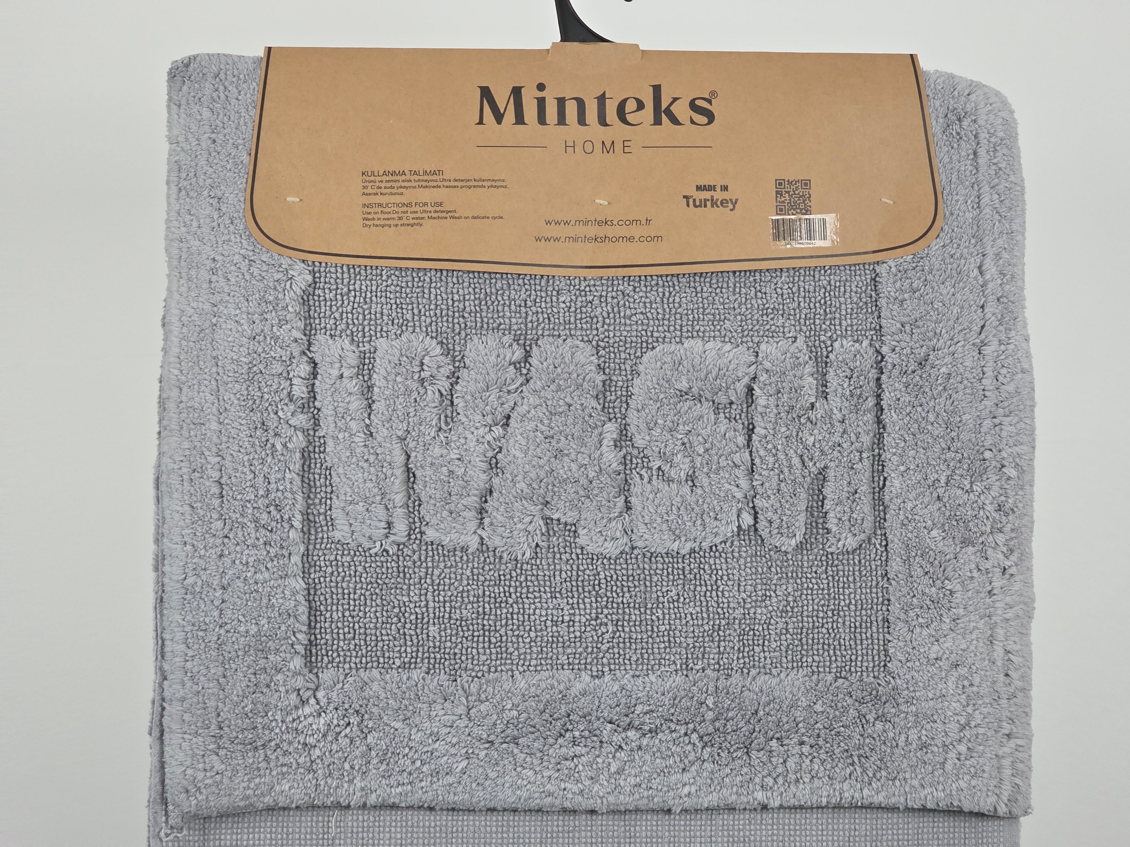 Lot de 2 Tapis de bain « Wash »