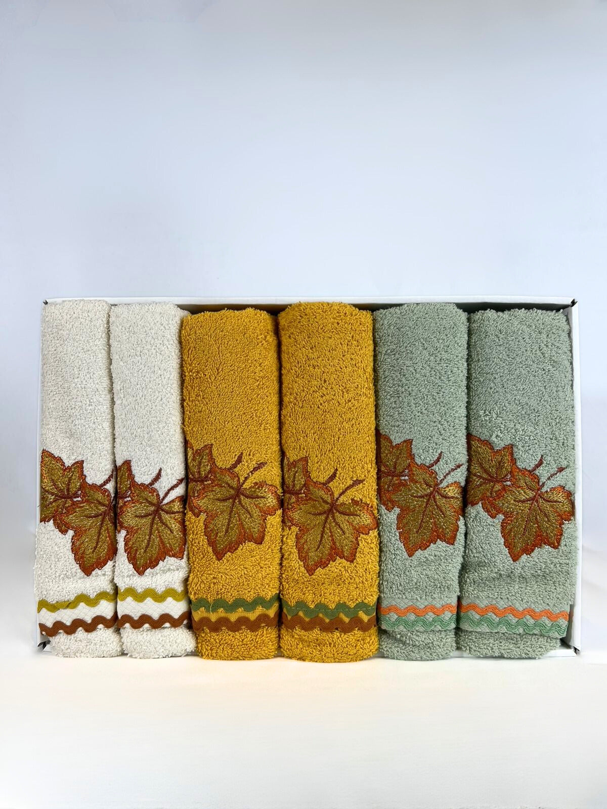 Lot de 6 serviettes d’invités - Lyric