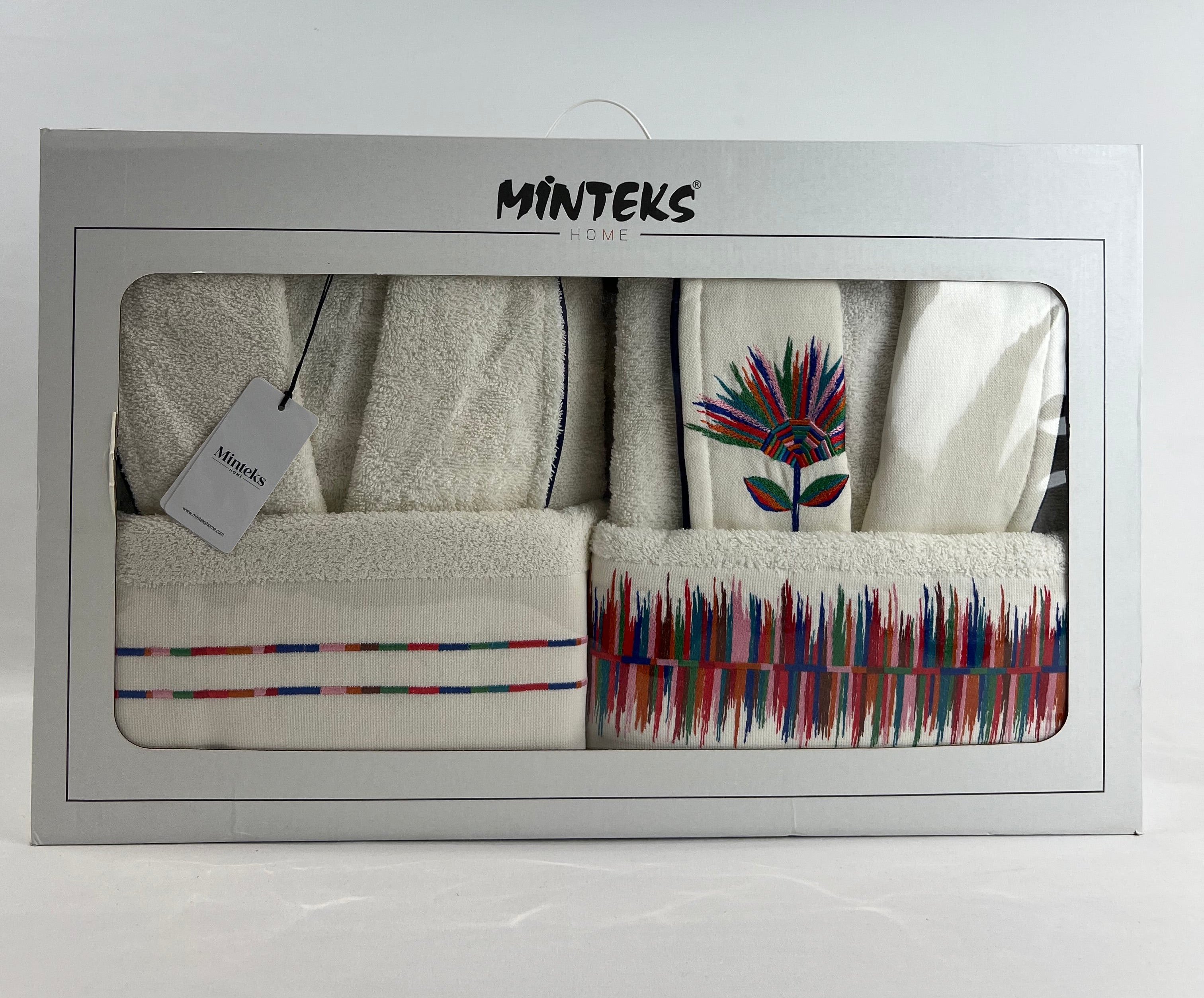 Ensemble peignoir homme femme - Foldflower