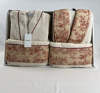 Ensemble peignoir homme femme - Toile Jungle