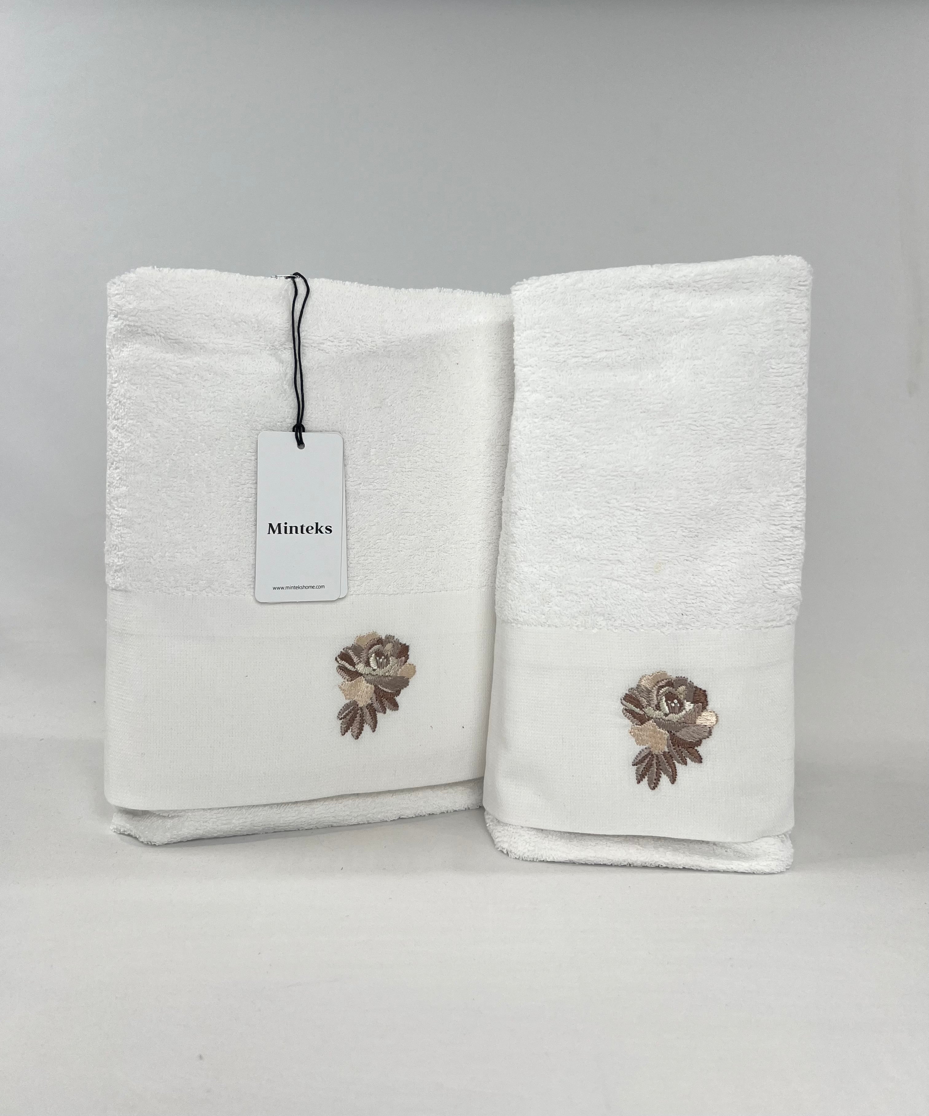 Ensemble de serviette de bain 2 pièces - Pastoral