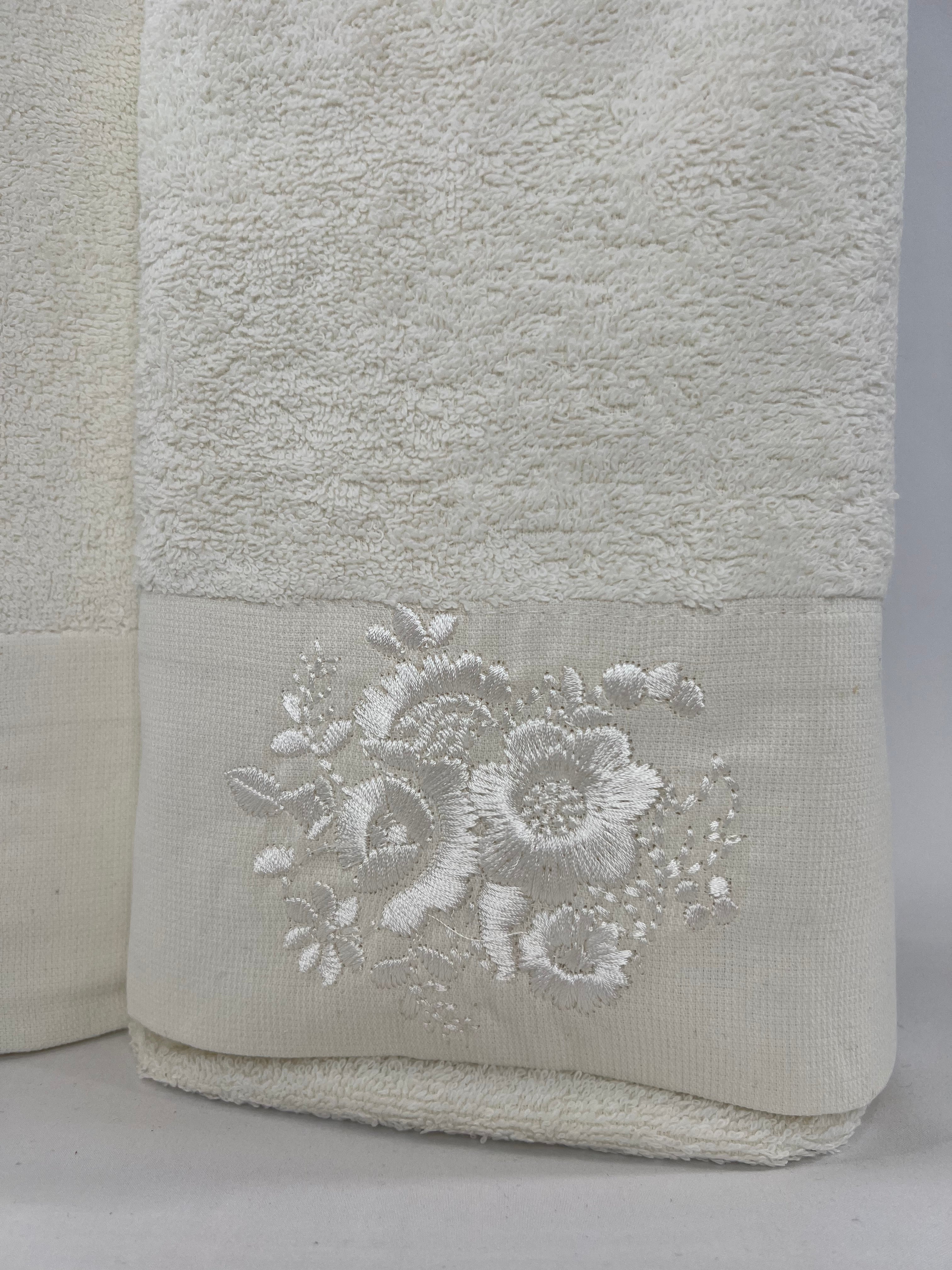 Ensemble de serviette de bain 2 pièces - Pastoral