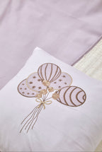 Coffret Housse de Couette Bébé Balloon - Light Brown