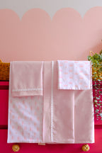 Coffret Housse de Couette Bébé Crown - Pink