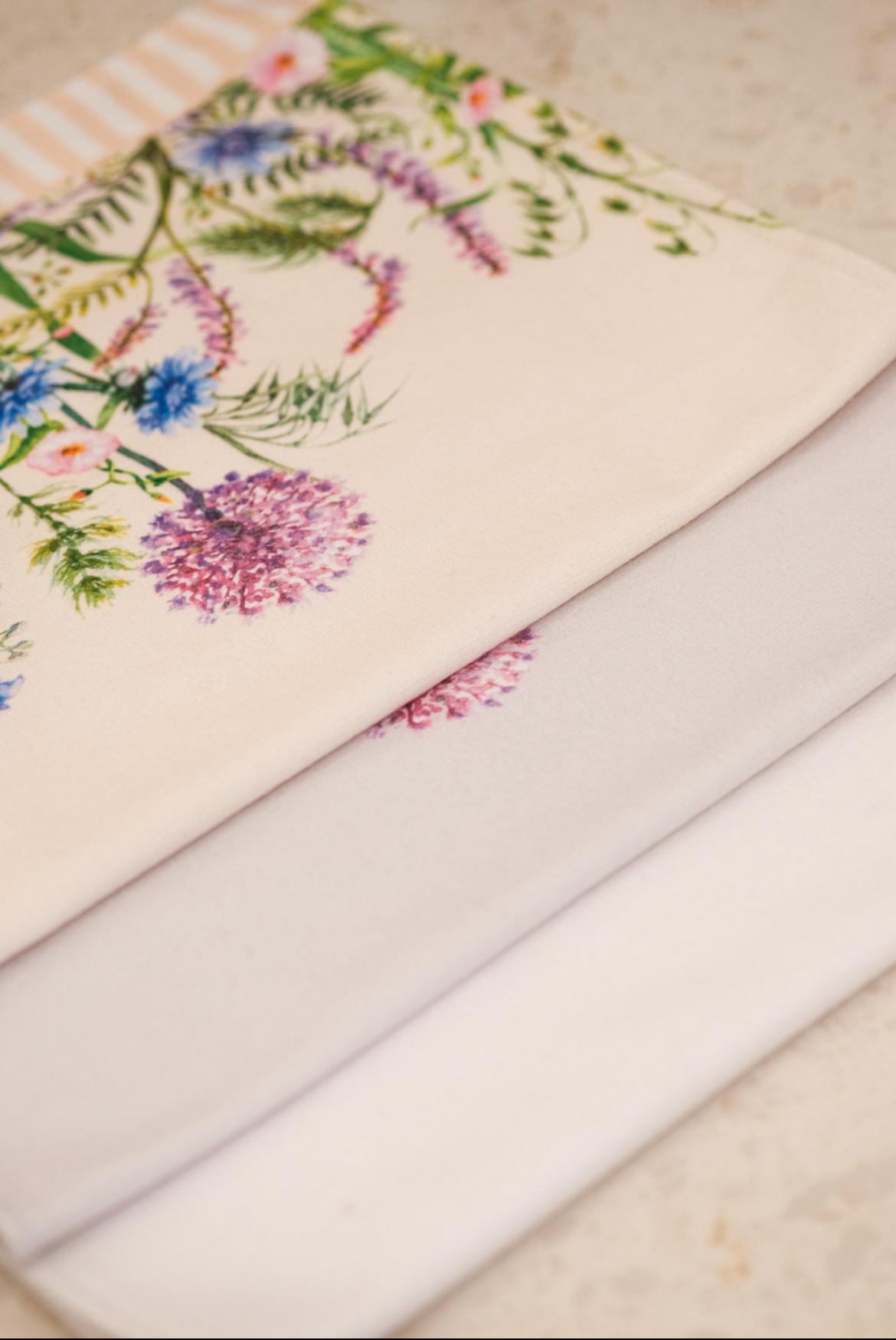 Lot de 3 Serviettes de Cuisine Nily - Dandelion