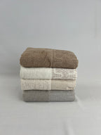 Lot de 4 serviettes d’invités Brodées