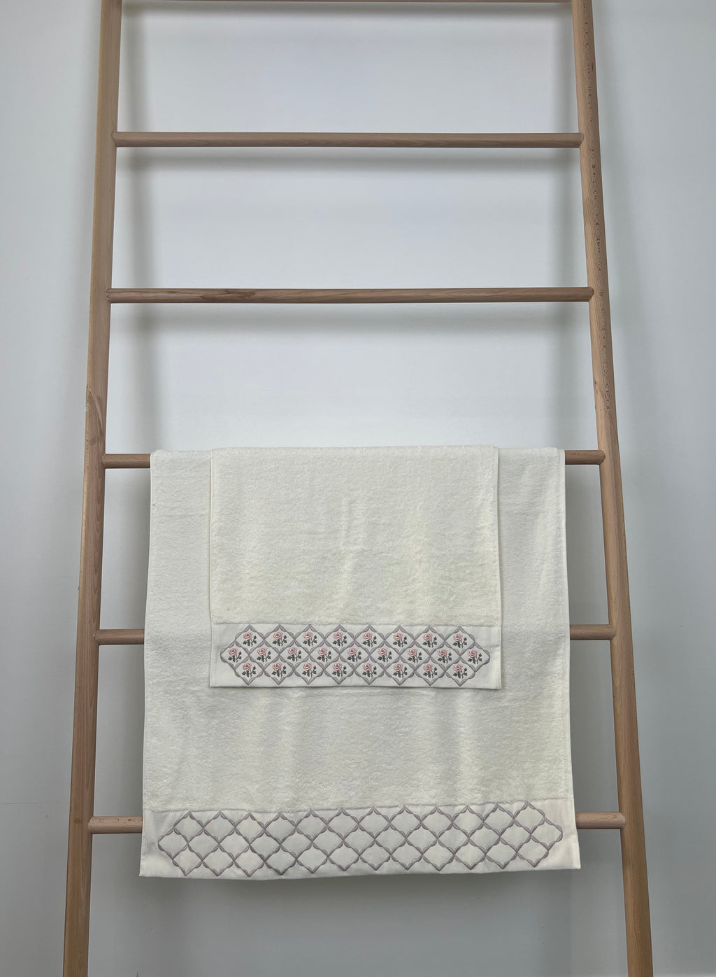 Ensemble de serviette de bain 2 pièces - Pastoral