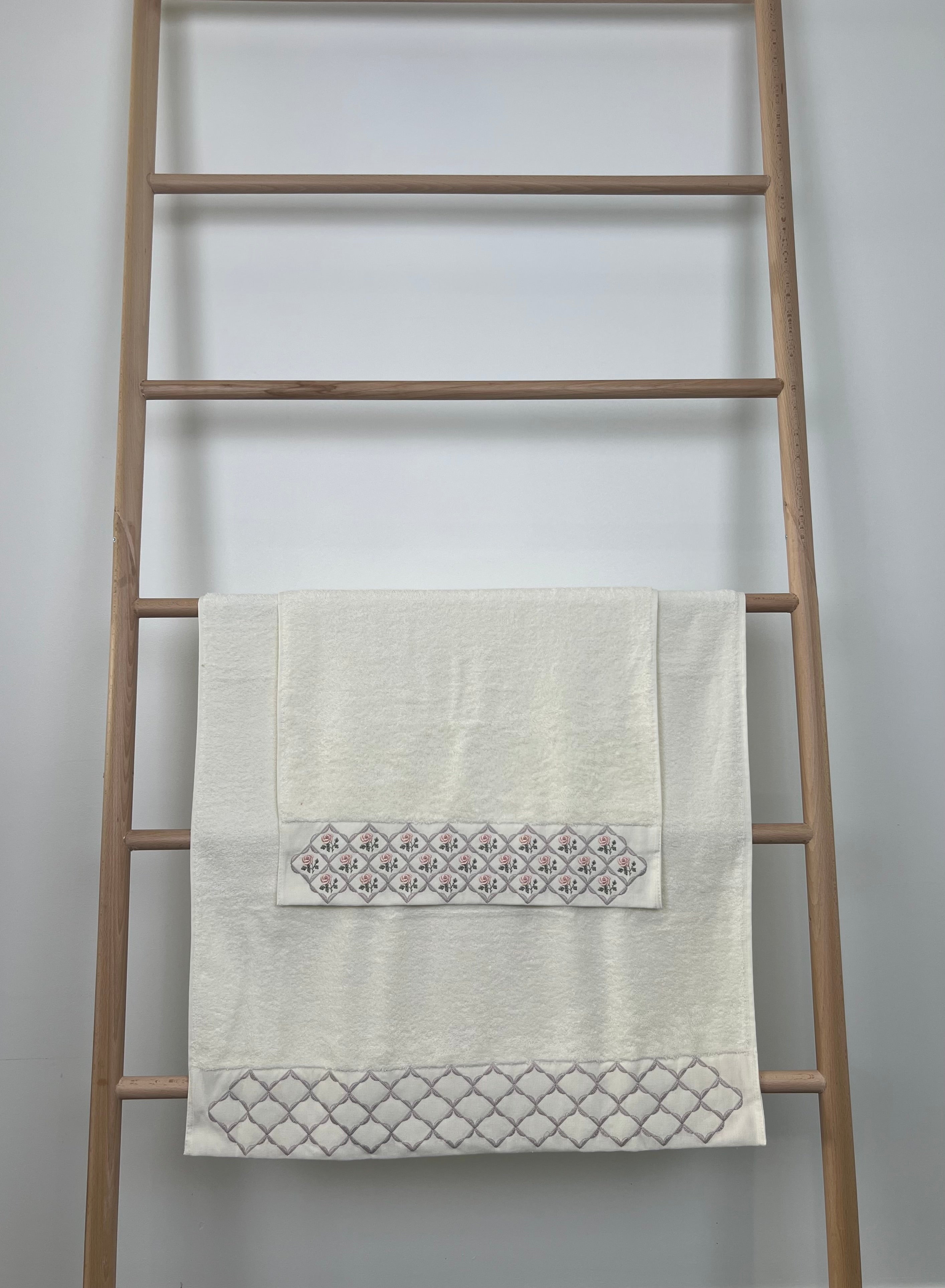 Ensemble de serviette de bain 2 pièces - Pastoral