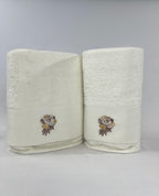 Ensemble de serviette de bain 2 pièces - Pastoral