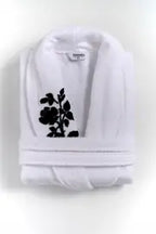 Peignoir femme Ece brodées en relief - Heart Beat