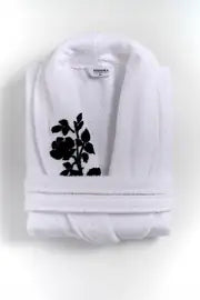 Peignoir femme Ece brodées en relief - Heart Beat