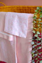 Coffret Housse de Couette Bébé Honeycomb - Pink