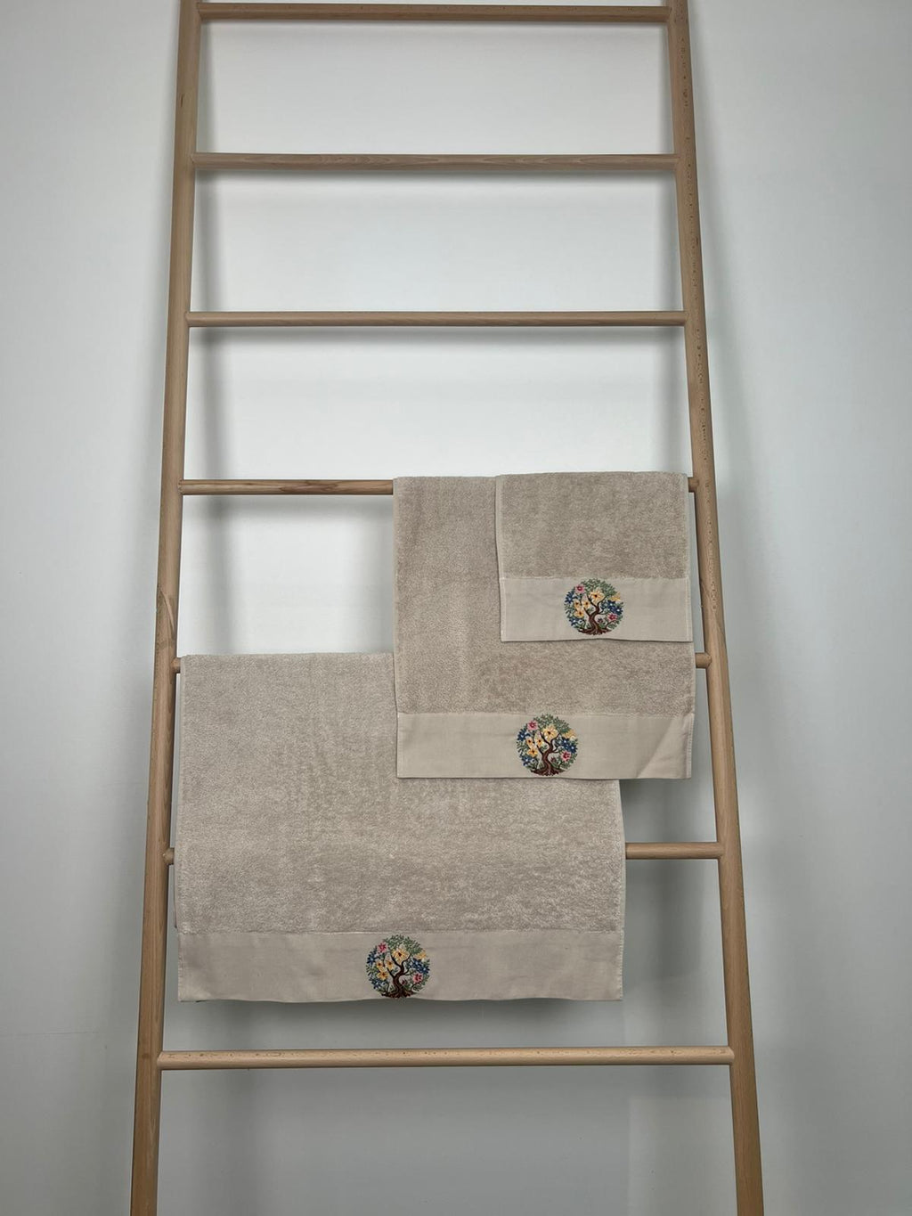 Ensemble de serviette de bain 3 pièces - Pastoral