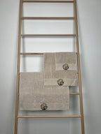 Ensemble de serviette de bain 3 pièces - Pastoral