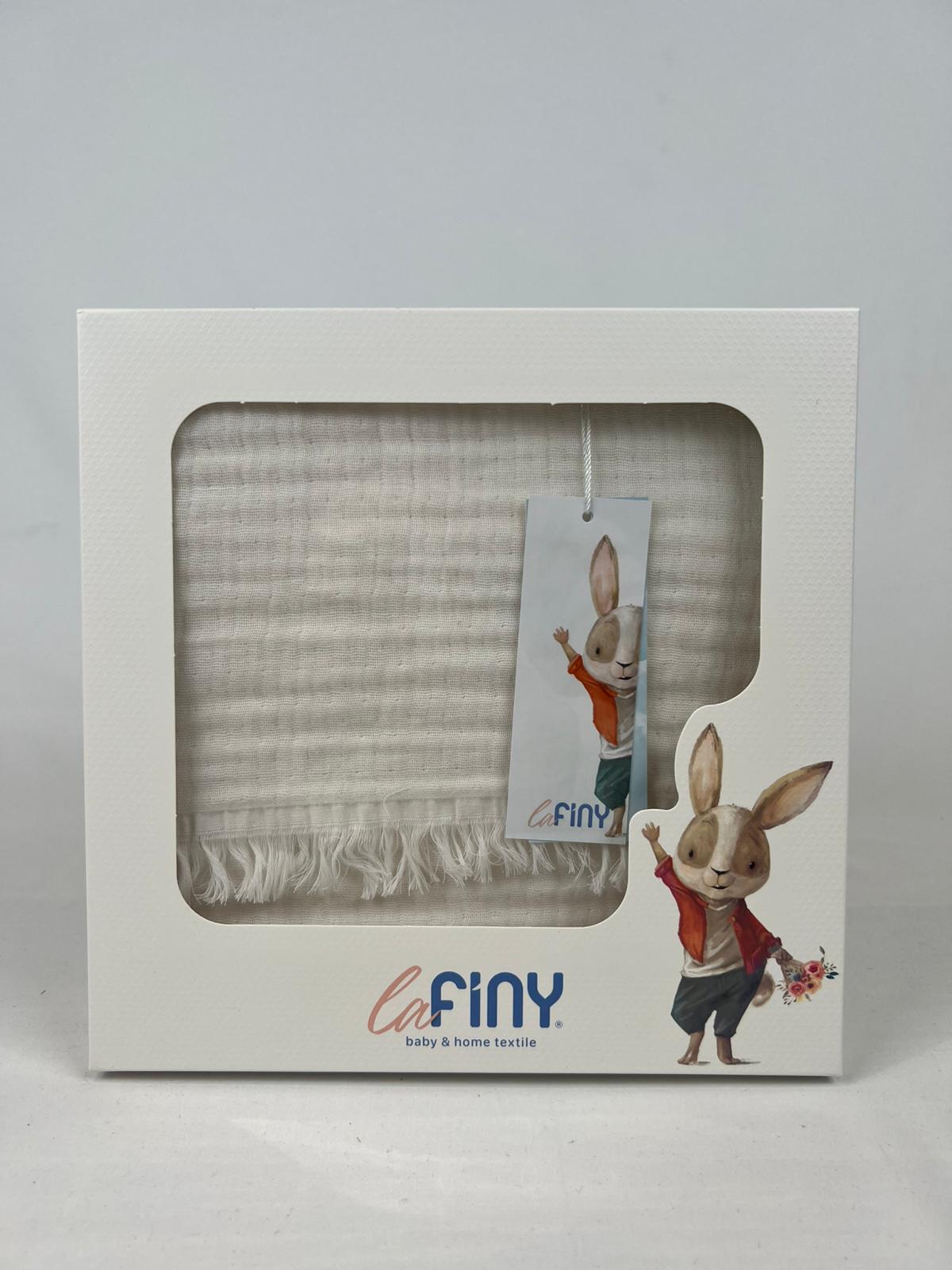 Couverture en Mousseline Cloud - Light Blue