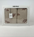 Ensemble de serviette de bain 2 pièces - Leaves