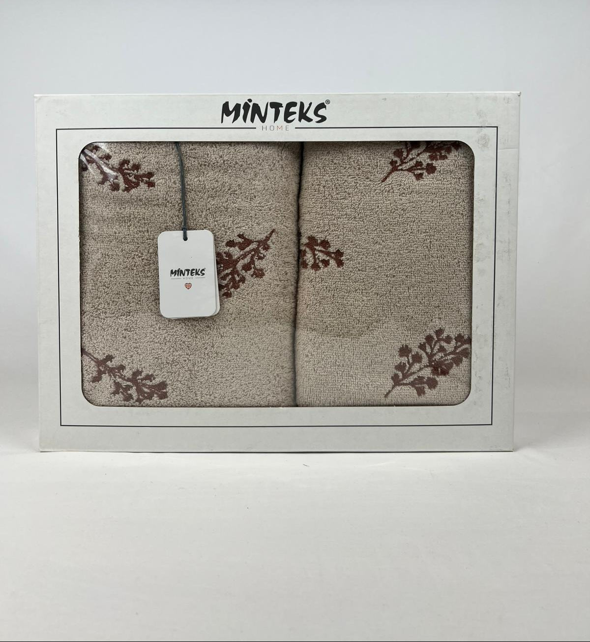 Ensemble de serviette de bain 2 pièces - Leaves