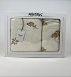 Ensemble de serviette de bain 2 pièces - Leaves