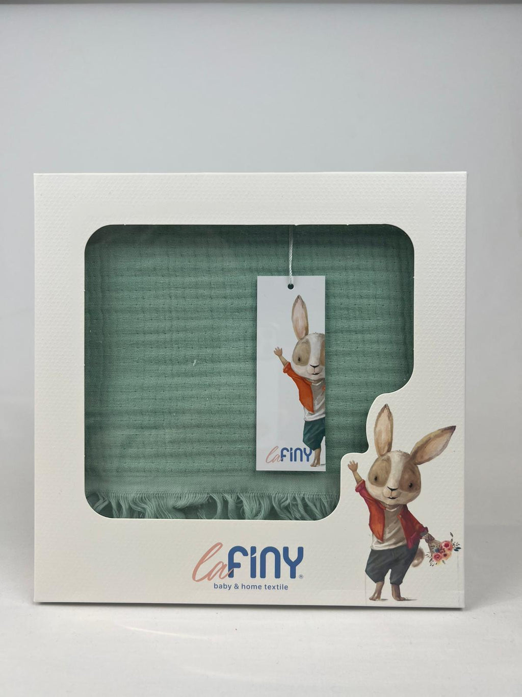 Couverture en Mousseline Cloud - Light Blue