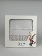 Coffret Housse de Couette Bébé Honeycomb - Pink