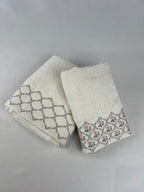 Ensemble de serviette de bain 2 pièces - Pastoral