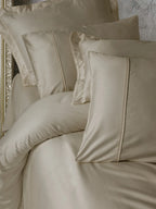 Linge de Lit Silky Satin 2 personnes - Beige