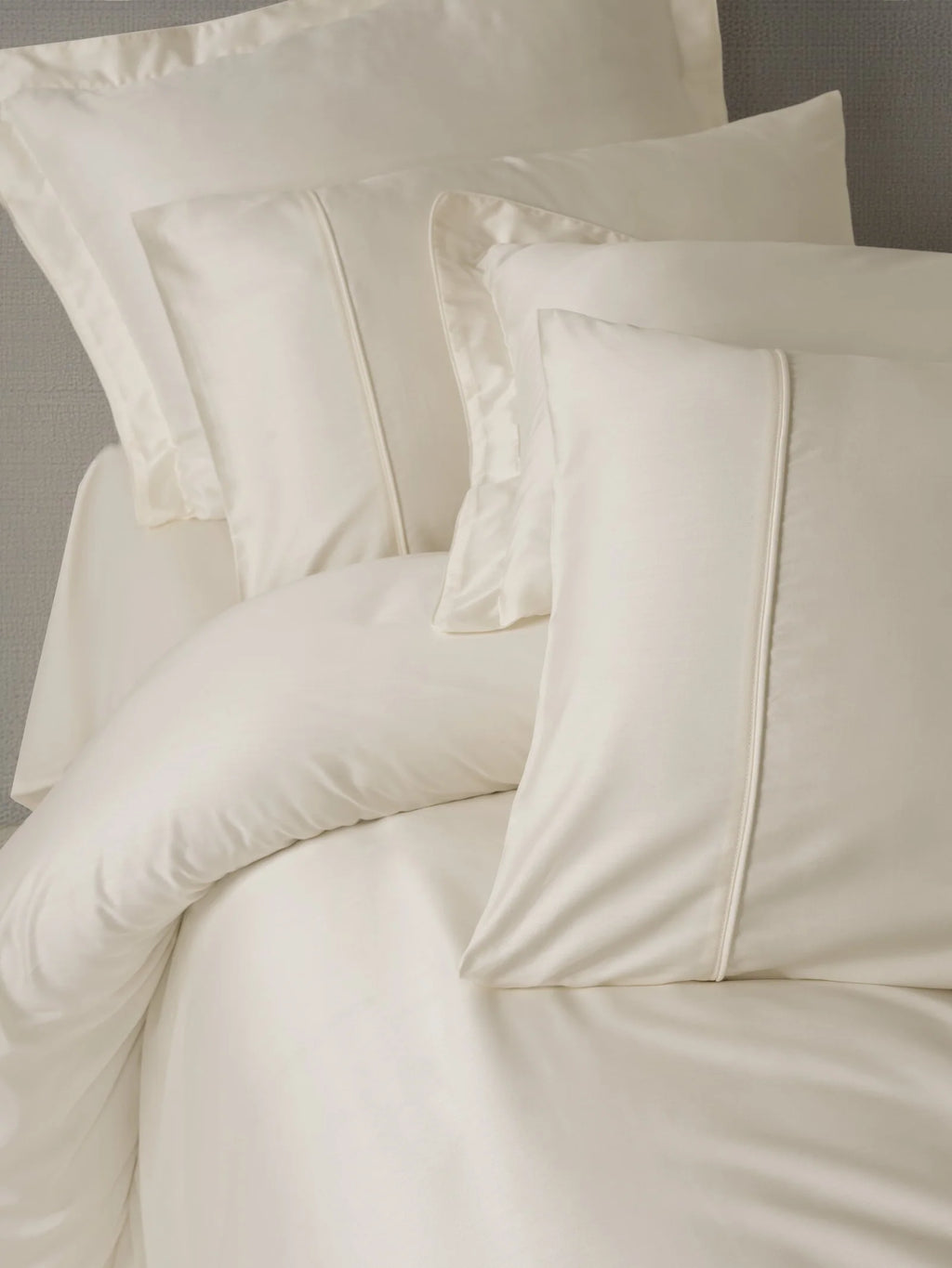 Linge de Lit Silky Satin 2 personnes - Ivoire