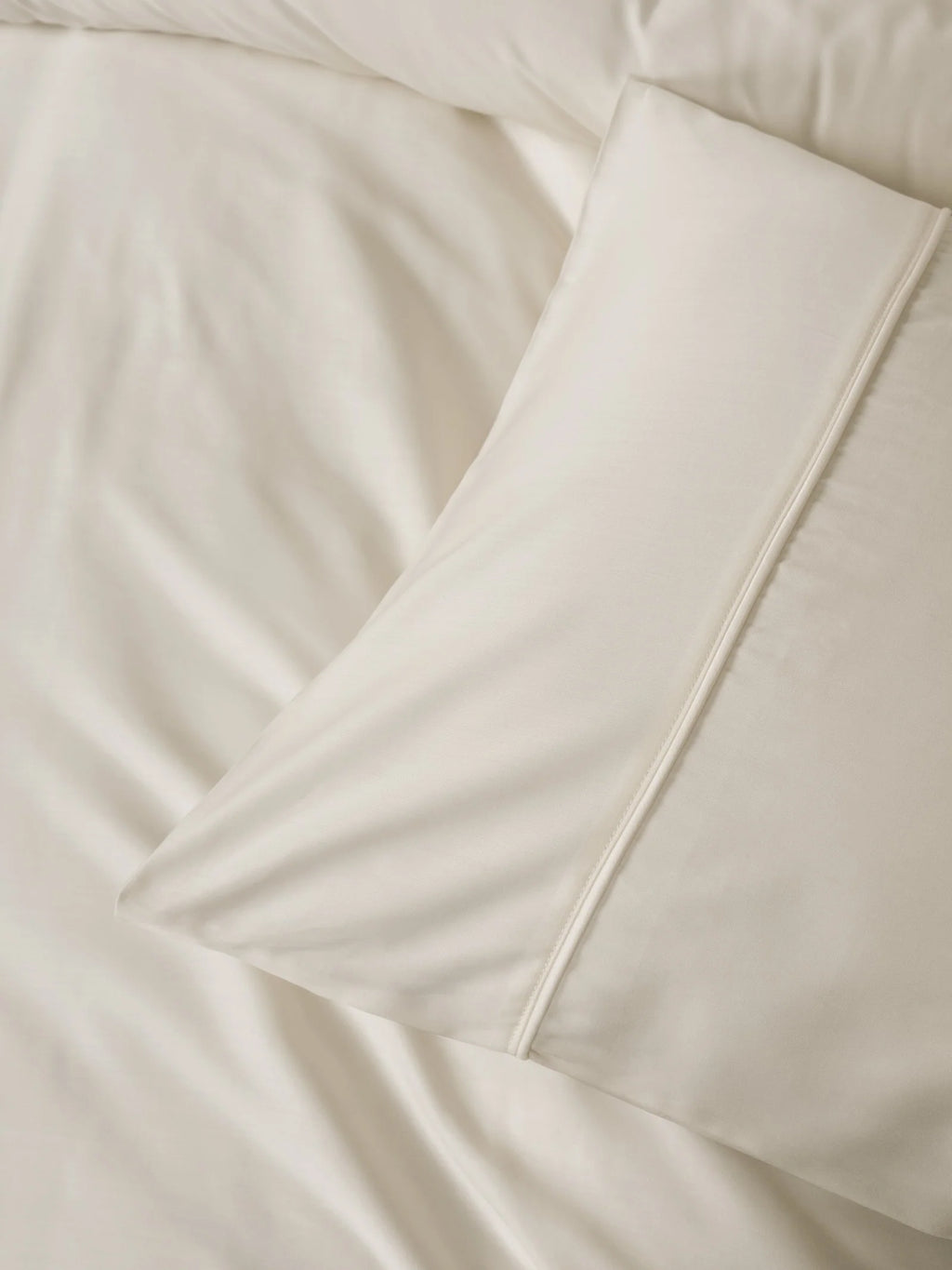 Linge de Lit Silky Satin 2 personnes - Ivoire