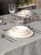 Nappe de Table Jaquard Lavinia - Gris