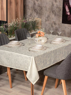 Nappe de Table Jaquard Lavinia - Ivoire