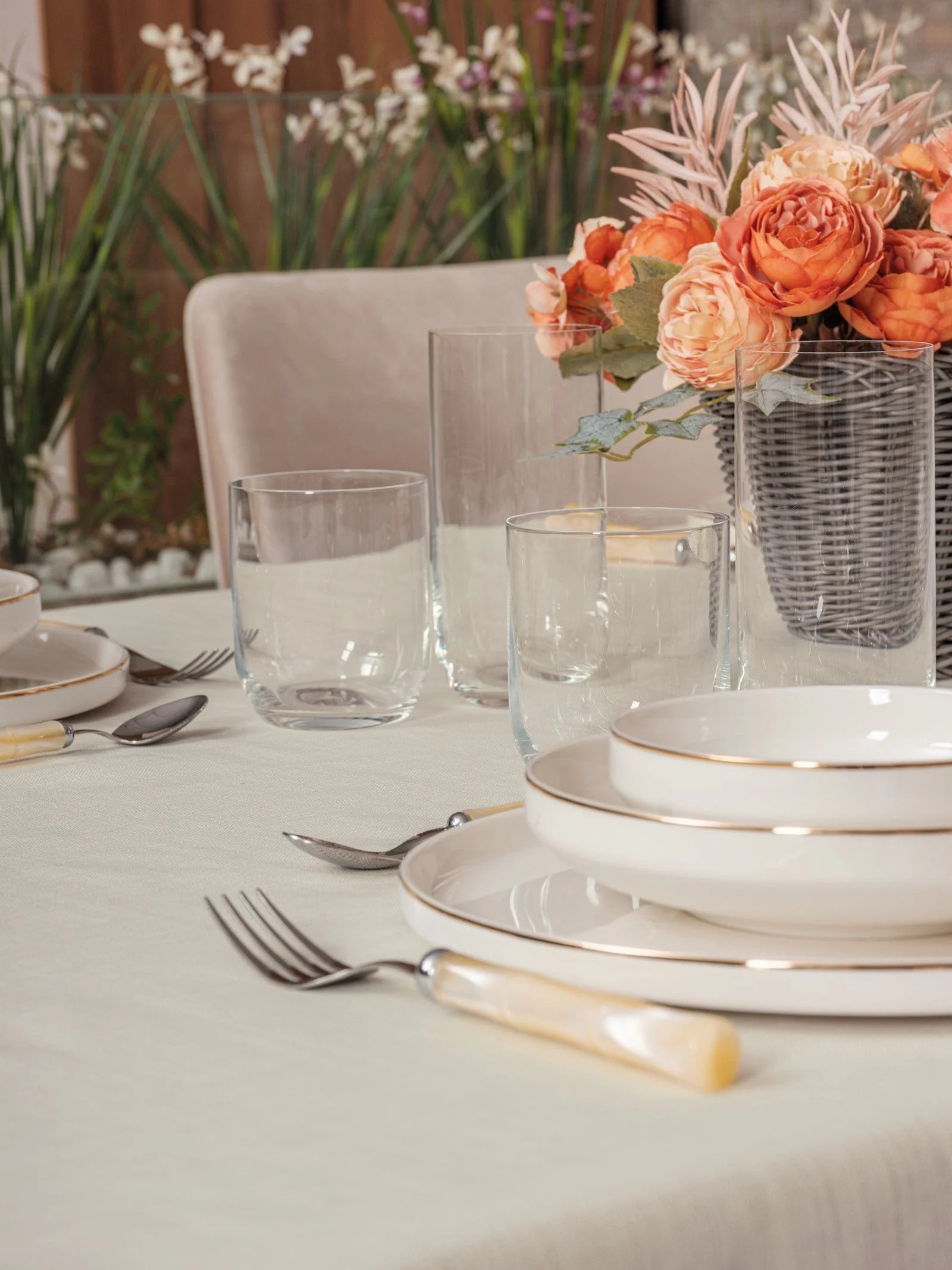 Nappe de Table Plain - Ivoire