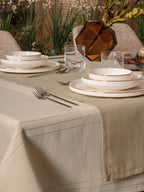 Ensemble Nappe et Serviettes de Table Antique - Jasmine