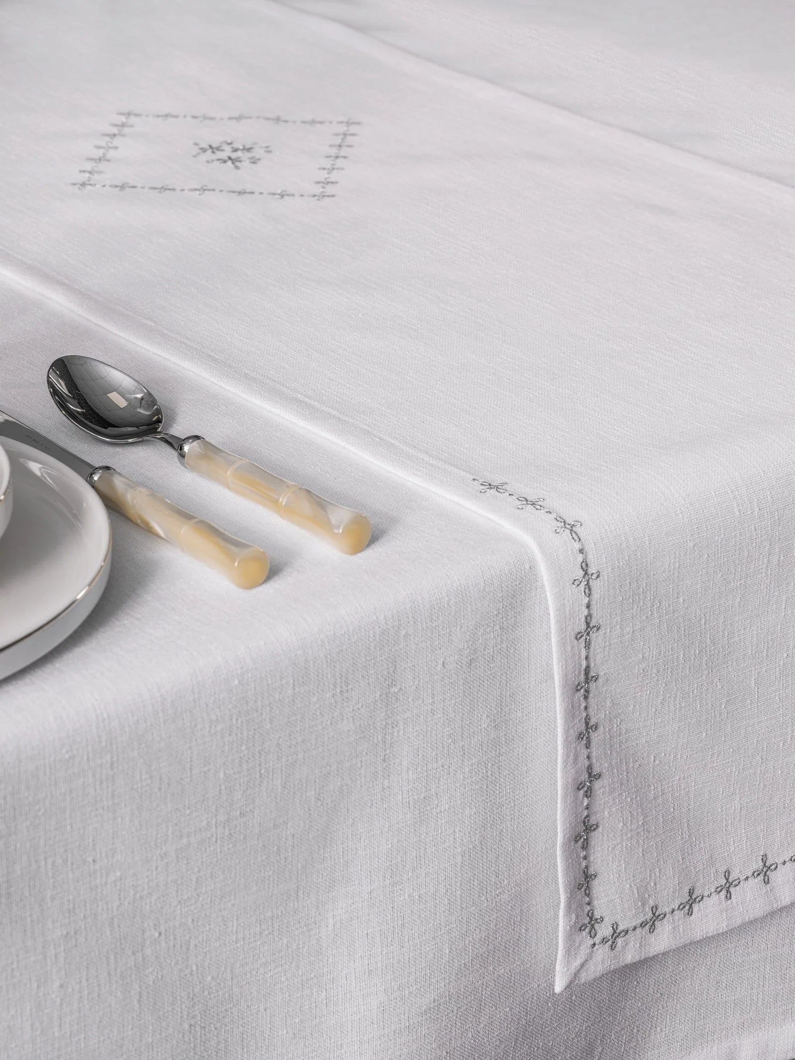 Ensemble Nappe et Serviettes de Table Linen - Pera