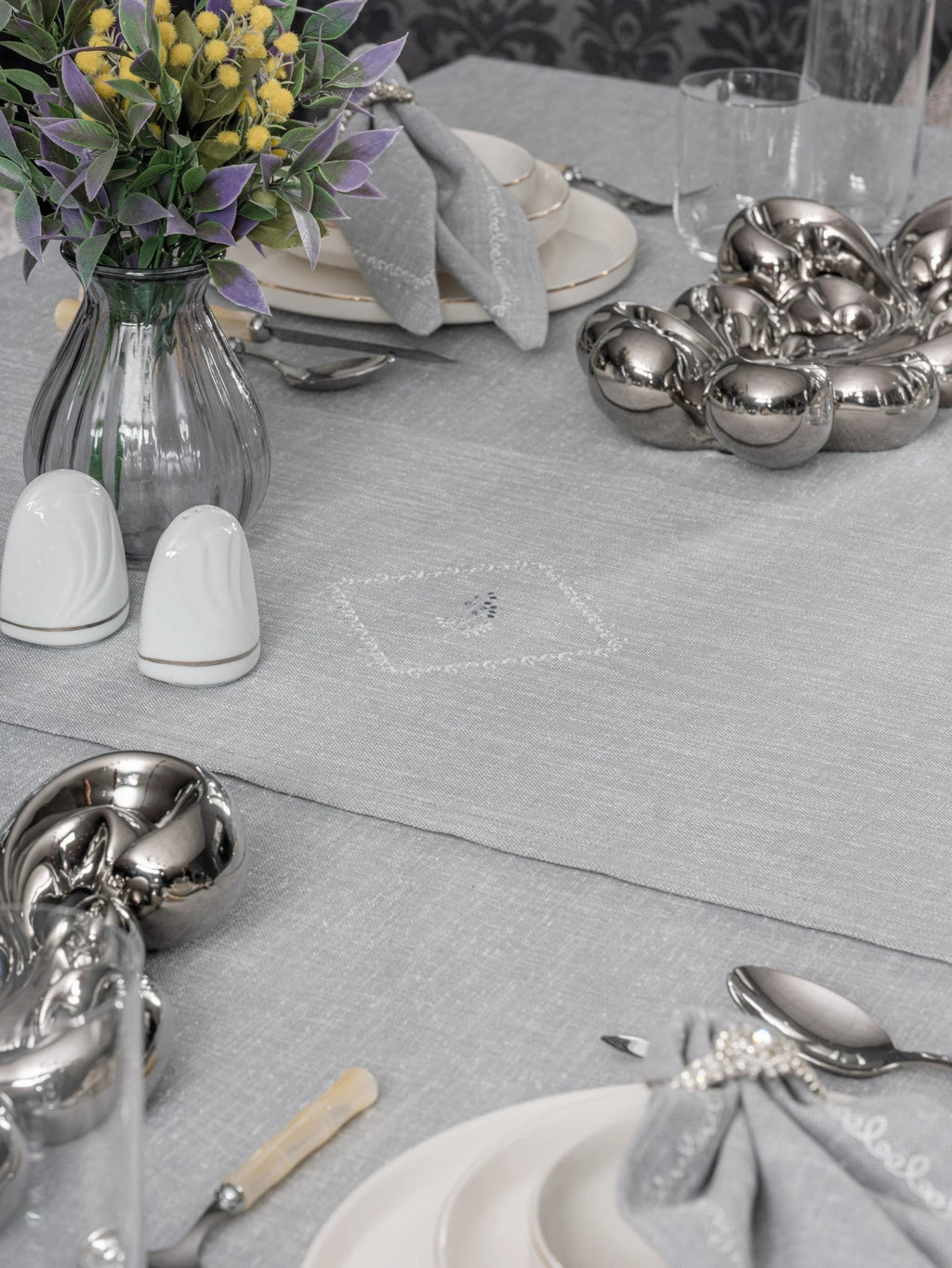 Ensemble Nappe et Serviettes de Table Linen - Pera