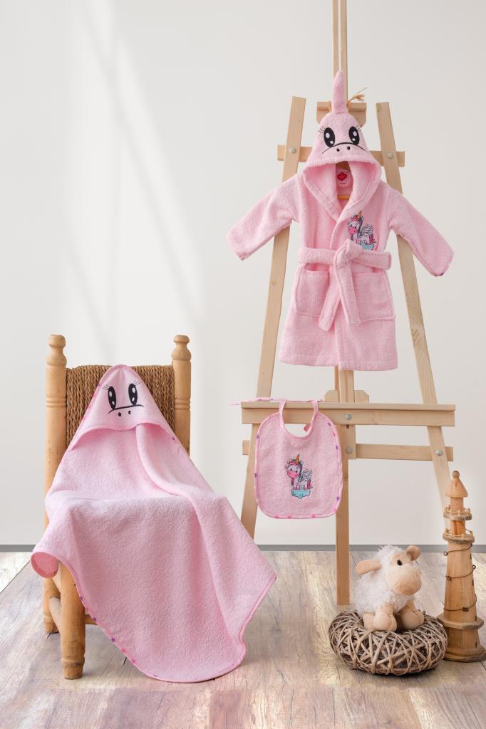 Ensemble Serviette de Bain Bébé - Unicorn