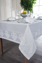 Ensemble Nappe et Serviettes de Table Irina - Grey