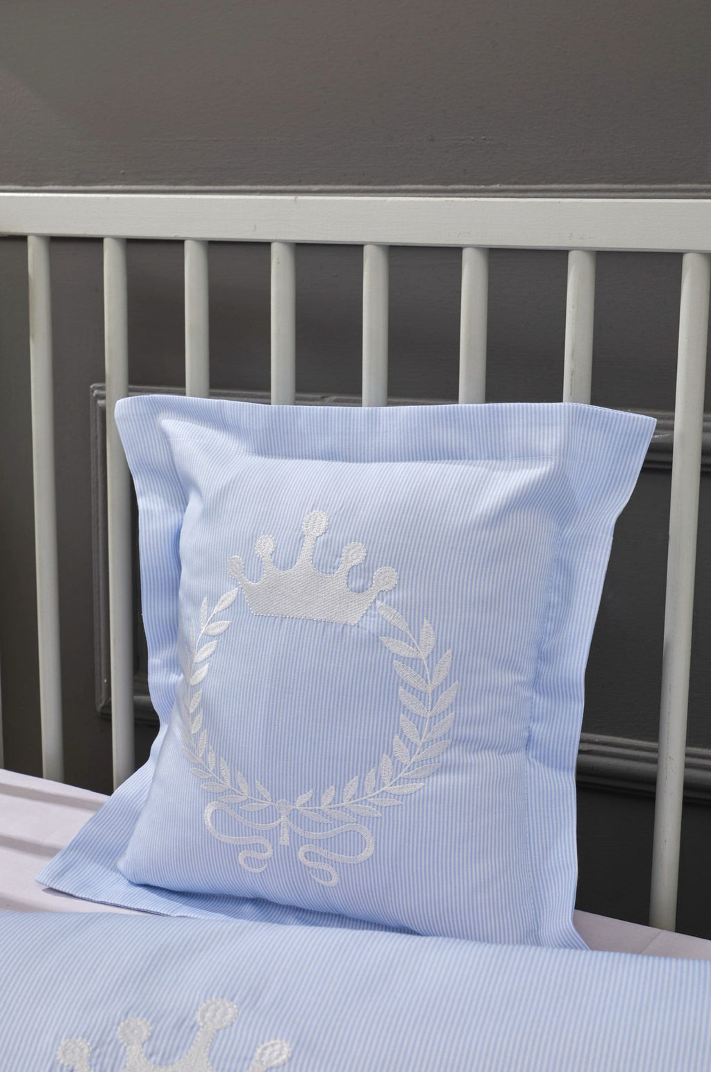 Coffret Housse de Couette Bébé King - Blue