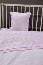 Coffret Housse de Couette Bébé Laurel Bow - Pink