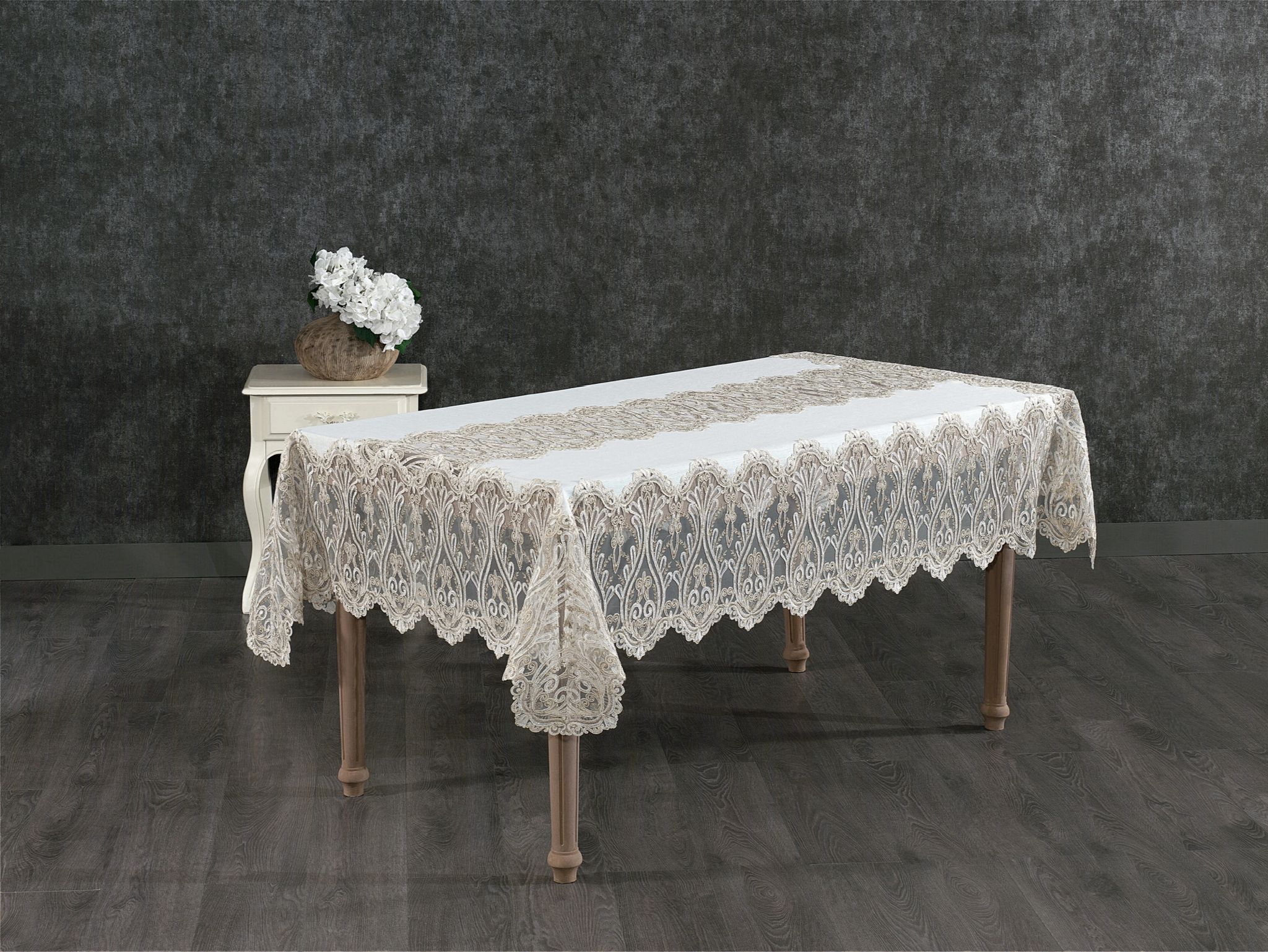 Nappe de Table Lilyum - Cream